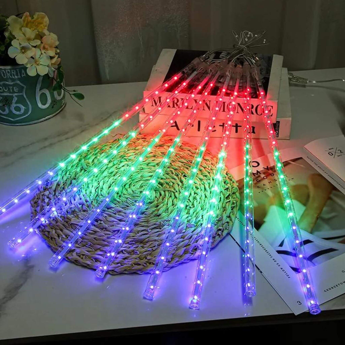 Chuva de Led Infinita Decoração de Natal - Bivolt